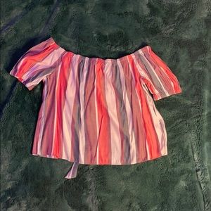 cute off the shoulder top